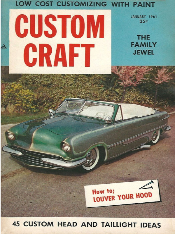 Custom Craft Jan January 1961 