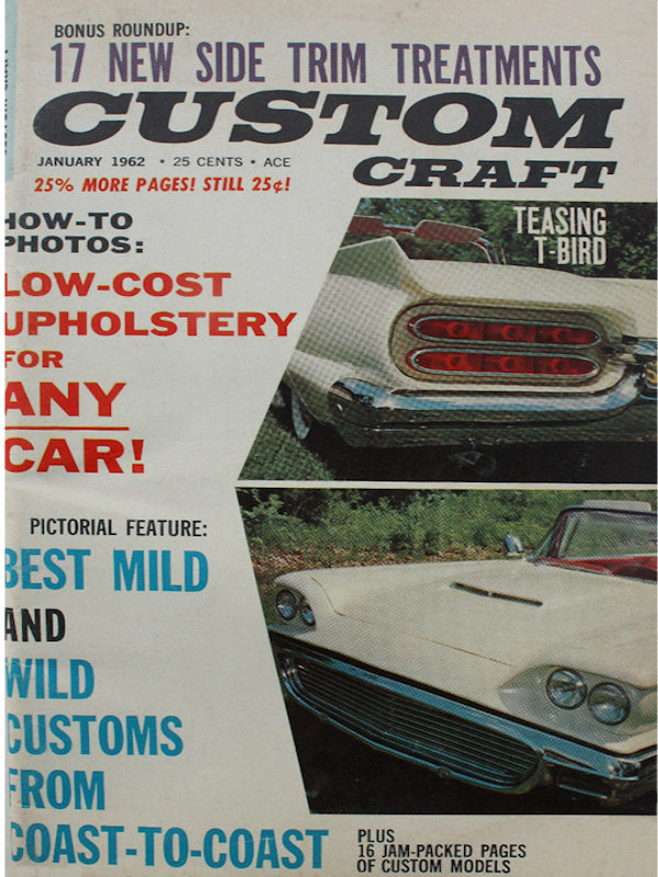Custom Craft Jan January 1962 