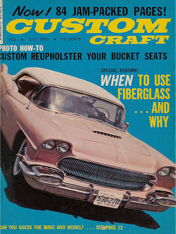 Custom Craft July 1962