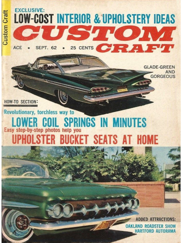 Custom Craft Sept September 1962