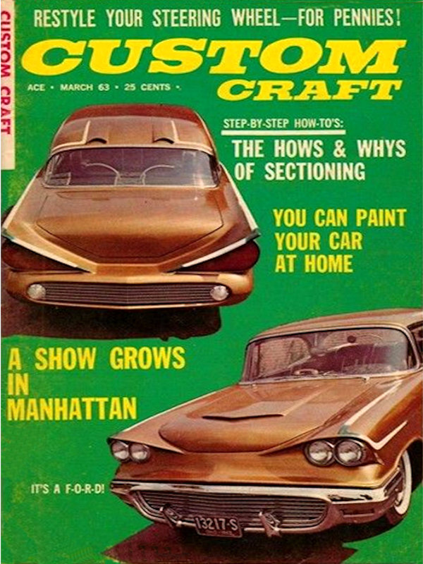 Custom Craft Mar March 1963 