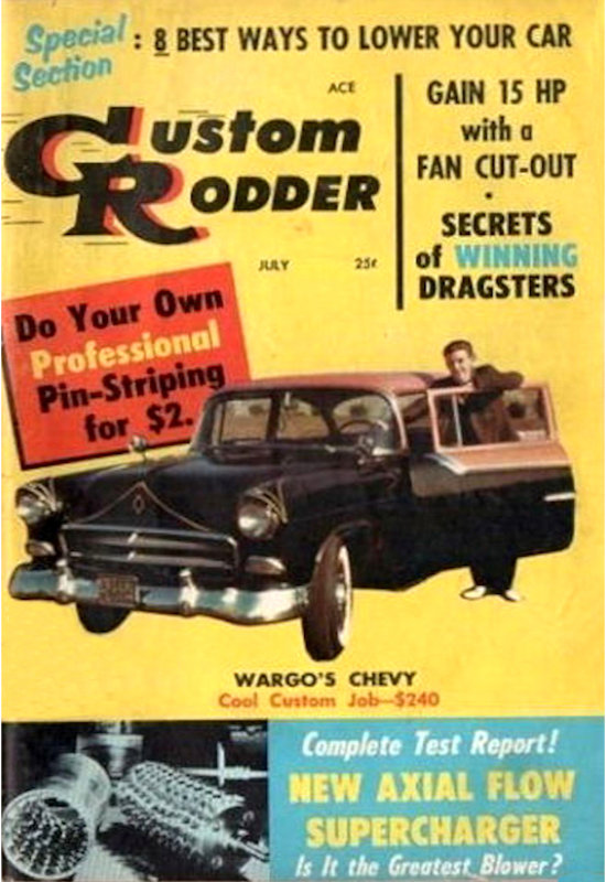 Custom Rodder July 1957