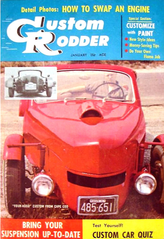 Custom Rodder Jan January 1958 