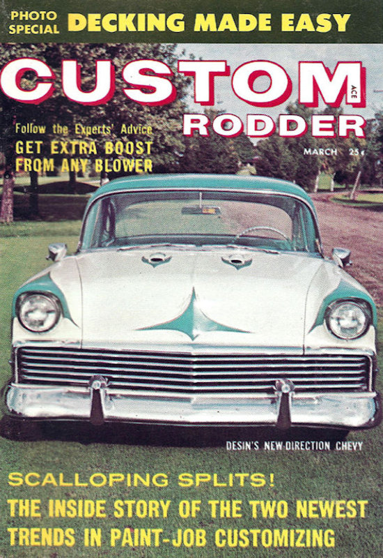 Custom Rodder Mar March 1959 