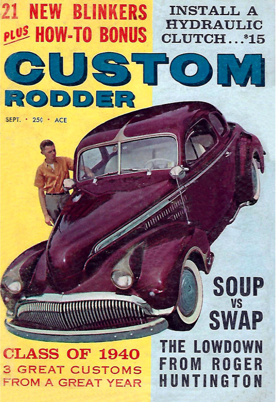 Custom Rodder Sept September 1960