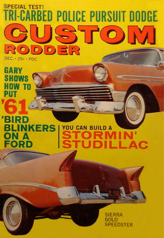 Custom Rodder Dec December 1961 