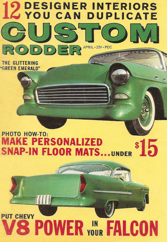 Custom Rodder Apr April 1962 