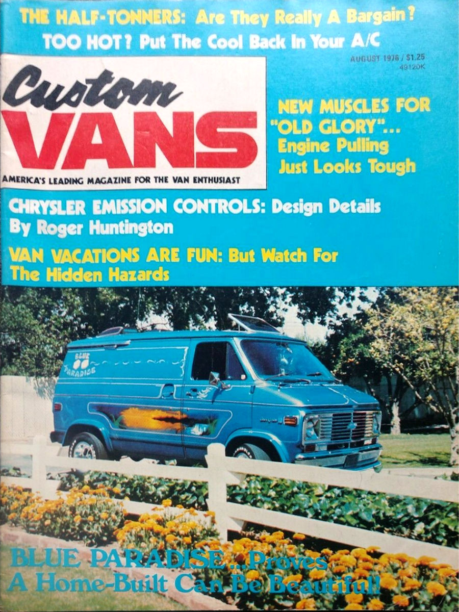 Custom Vans Aug August 1976