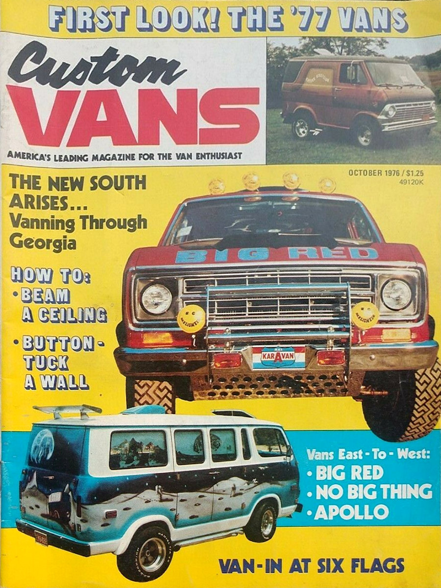 Custom Vans Oct October 1976
