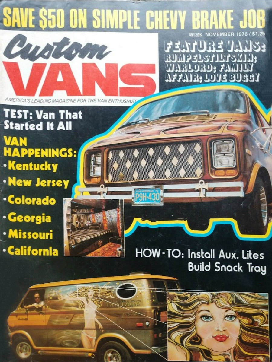 Custom Vans Nov November 1976