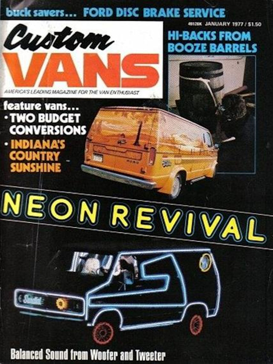 Custom Vans Jan January 1977