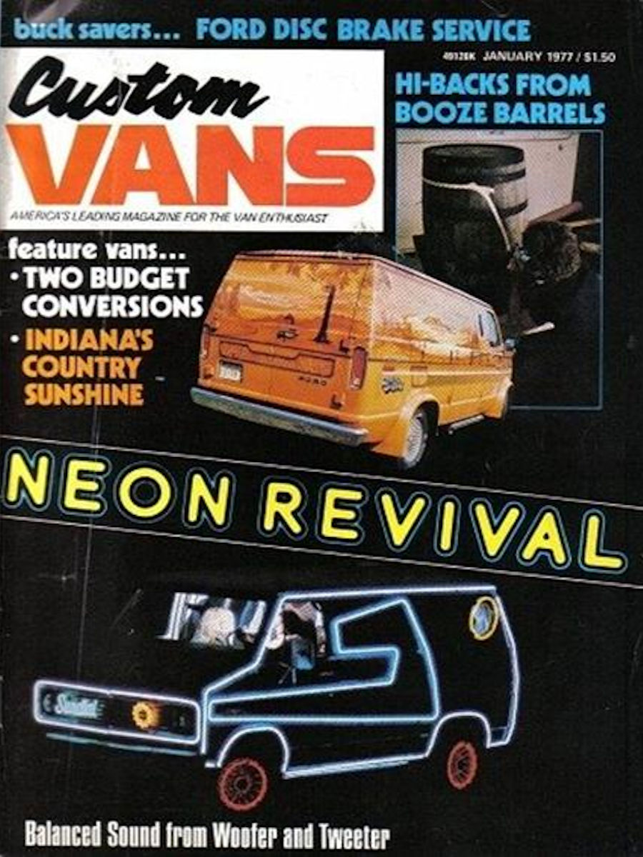 Deceember 1977 1001 Truck & Van Ideas Custom Vans Magazine