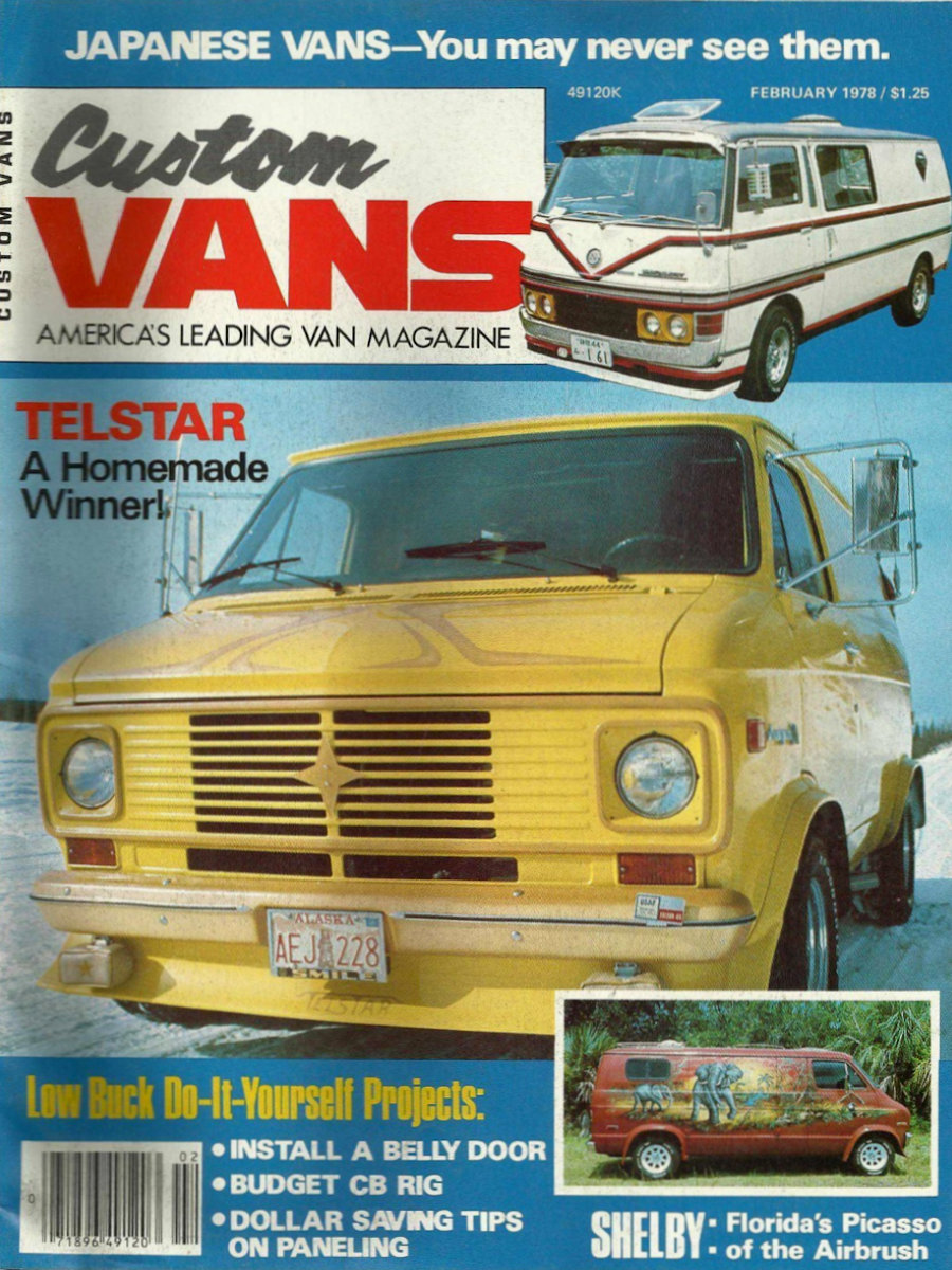 Custom Vans Feb February 1978