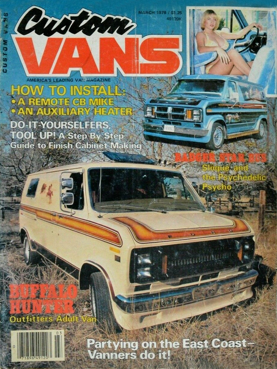 Custom Vans Mar March 1978