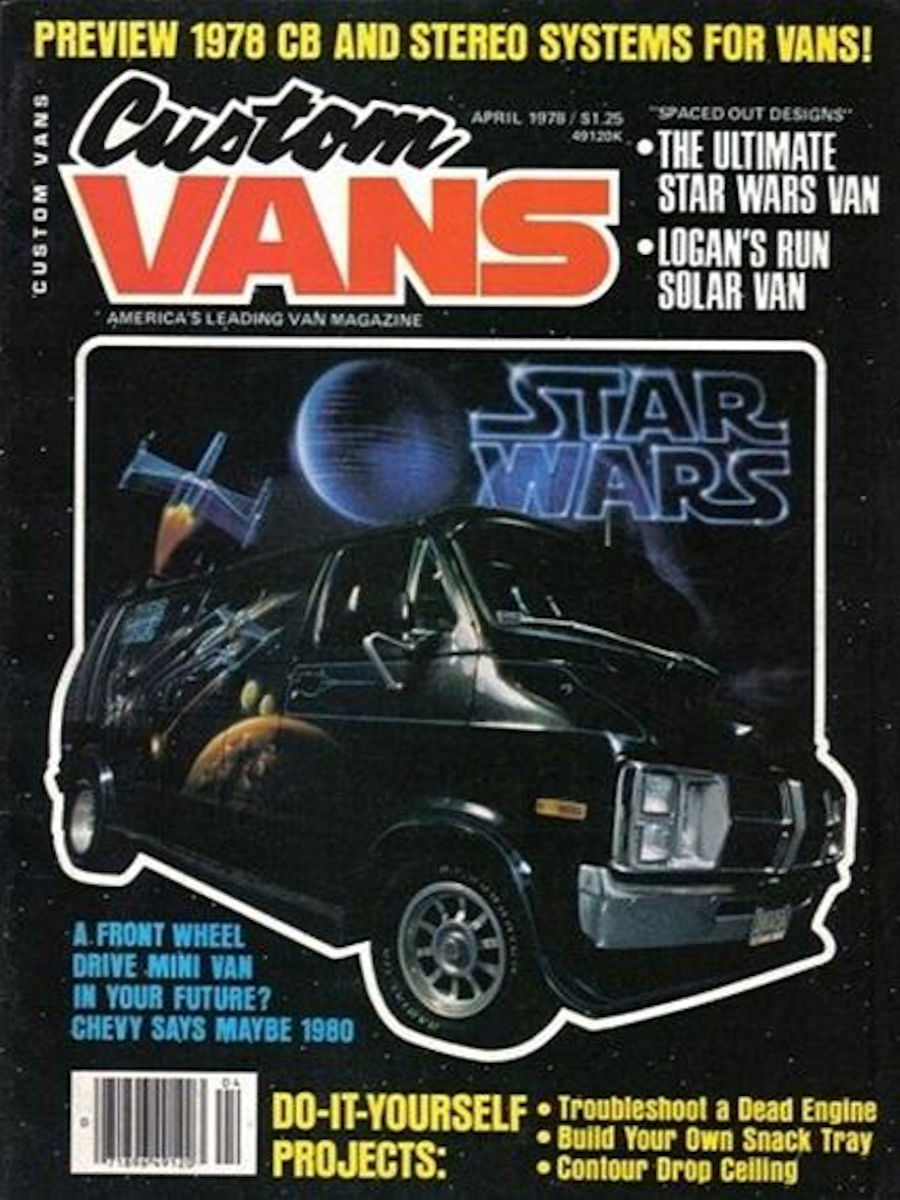 34 MAGAZINES CUSTOM VANS VAN WORLD VAN IDEAS STAR WARS