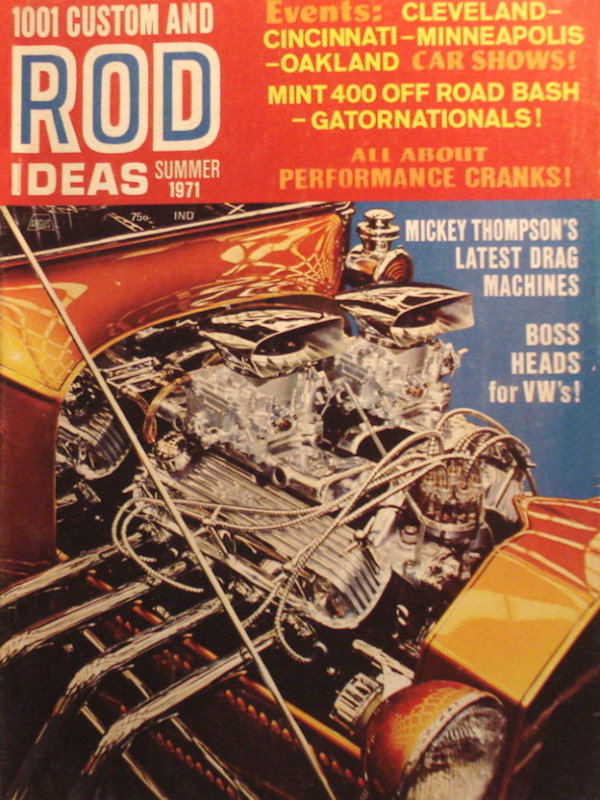 Custom and Rod Ideas Summer 1971