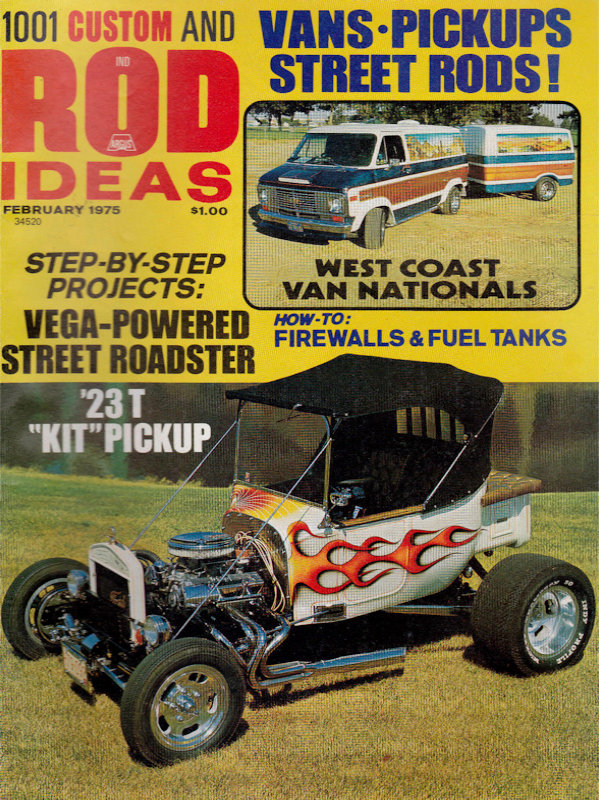 Custom and Rod Ideas Feb February 1975