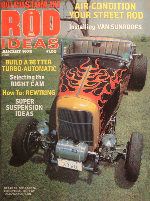 Custom and Rod Ideas Aug August 1975