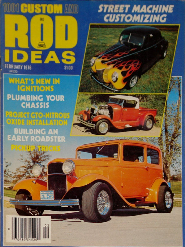 Custom and Rod Ideas Feb February 1976