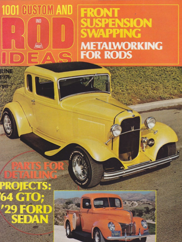Custom and Rod Ideas June 1976