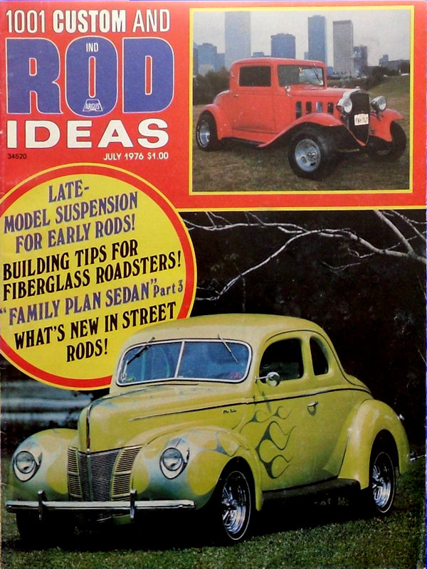 Custom and Rod Ideas July 1976