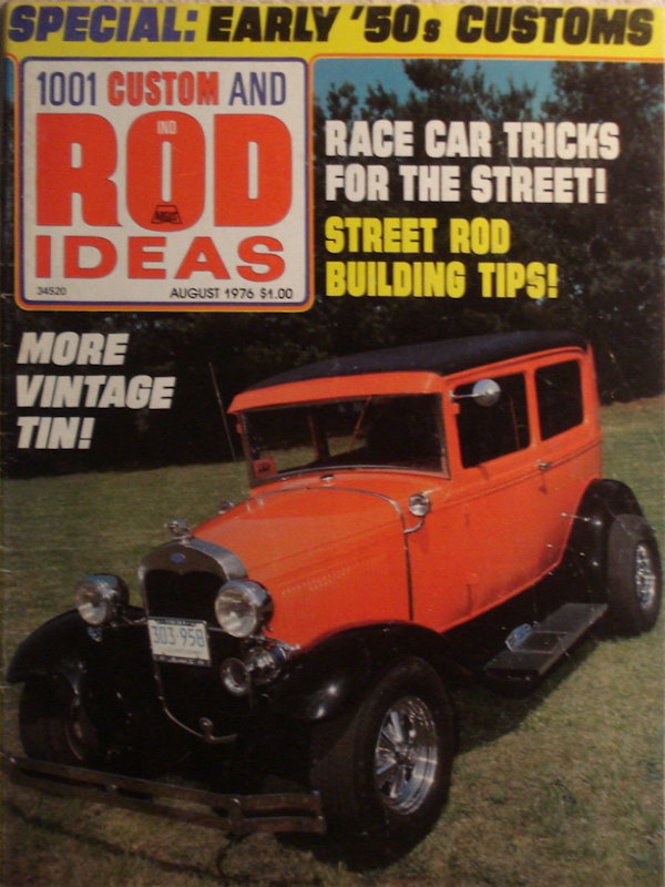 Custom and Rod Ideas Aug August 1976