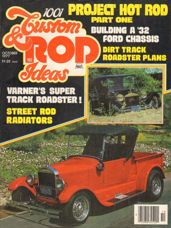 Custom and Rod Ideas Oct October 1977
