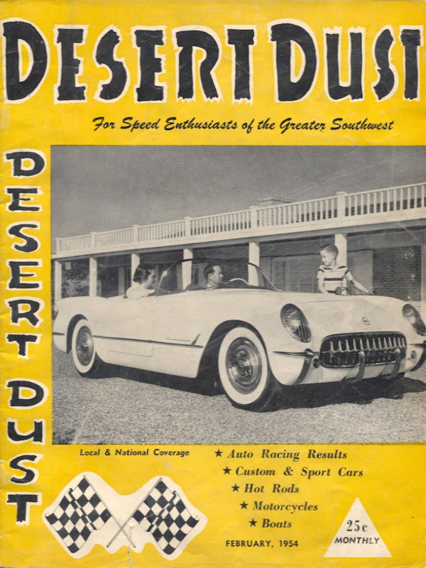 Desert Dust Feb February 1954 