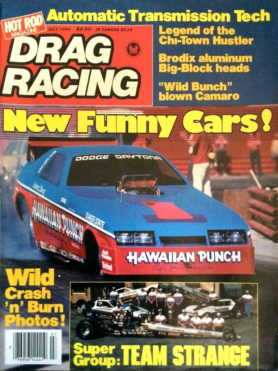 Petersen Drag Racing Jul July 1984