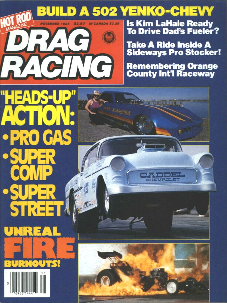 Petersen Drag Racing Nov November 1984