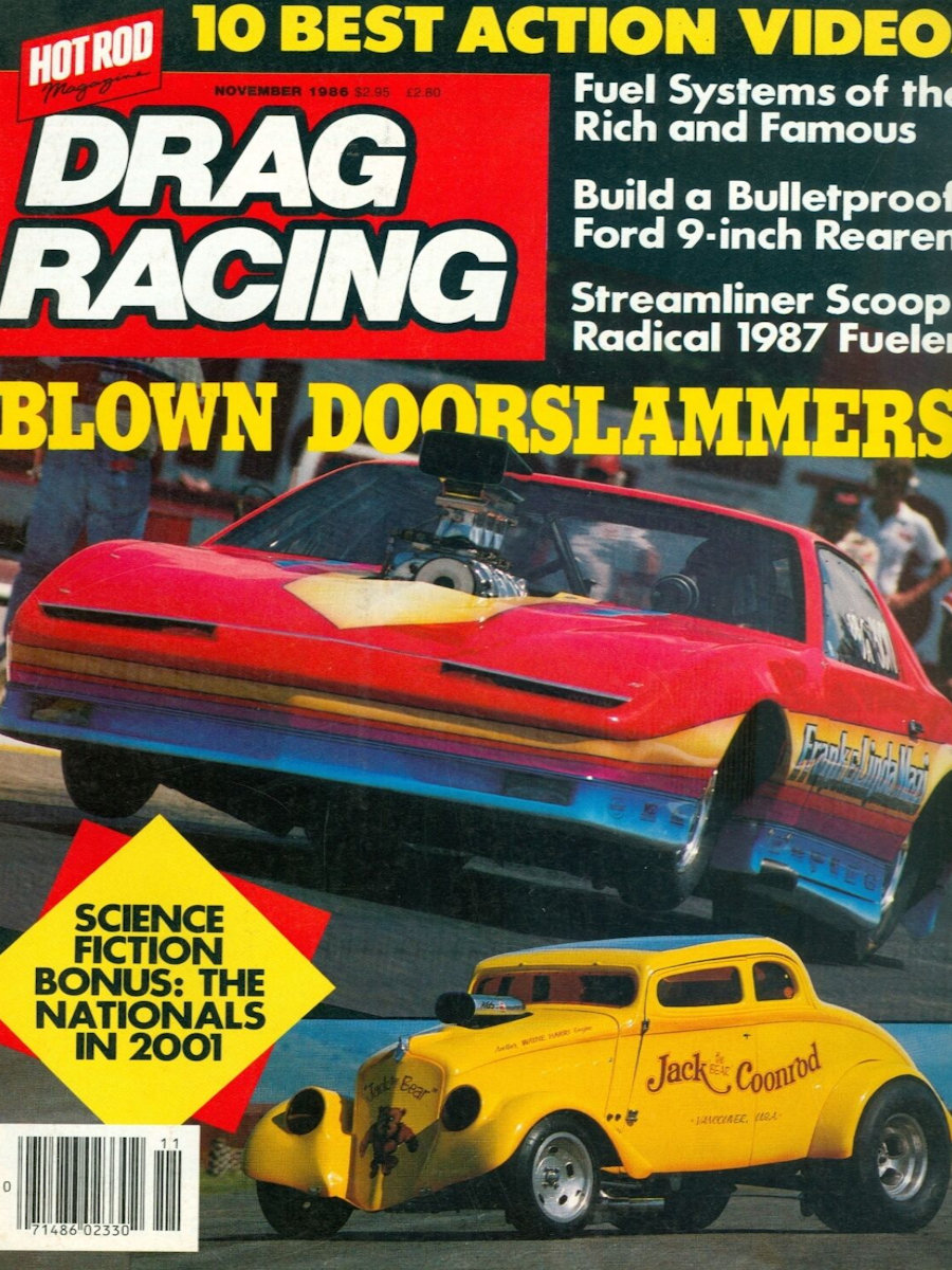 Petersen Drag Racing Nov November 1986