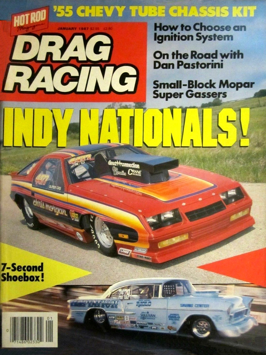 Petersen Drag Racing Jan January 1987