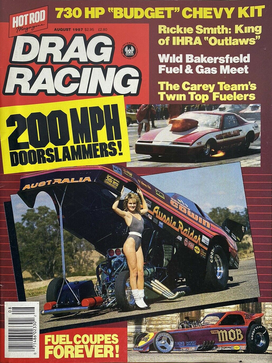 Petersen Drag Racing Aug August 1987