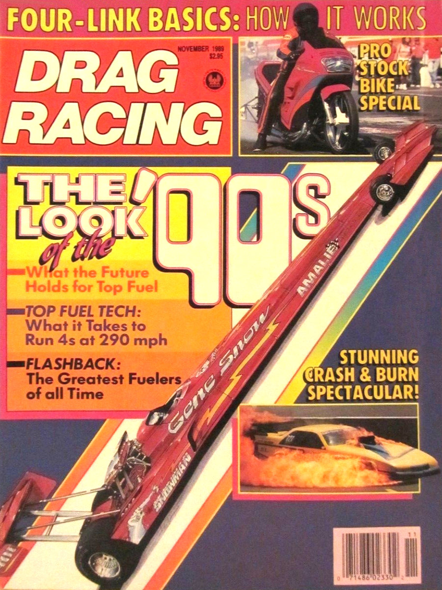 Petersen Drag Racing Nov November 1989
