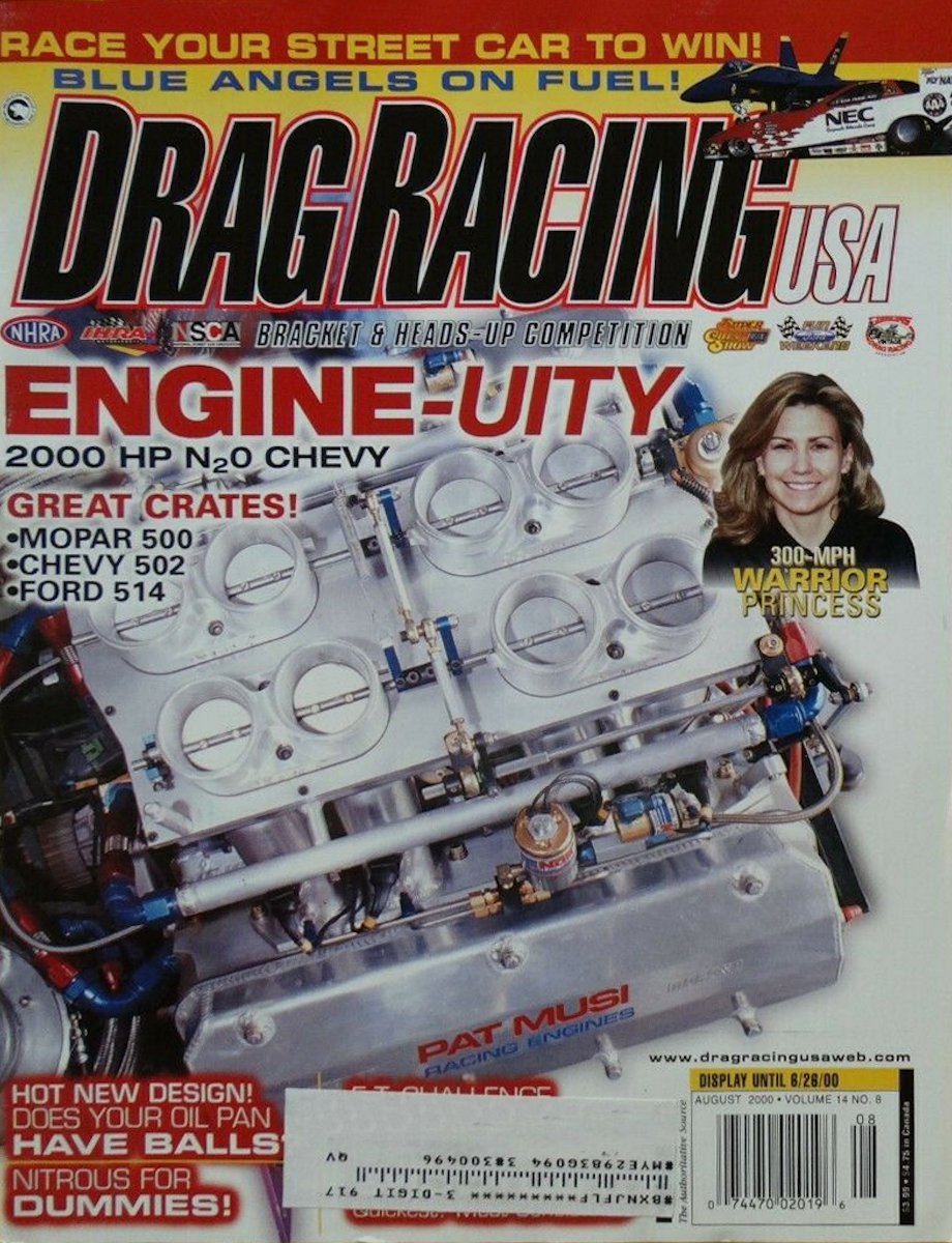 Drag Racing USA Aug August 2000 
