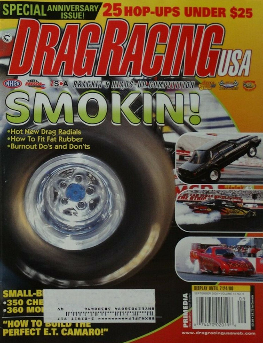 Drag Racing USA Sept September 2000 