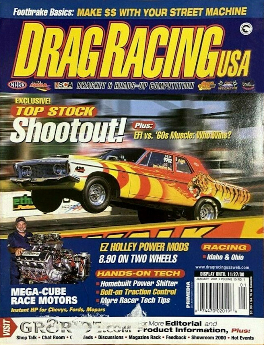 Drag Racing USA Jan January 2001 