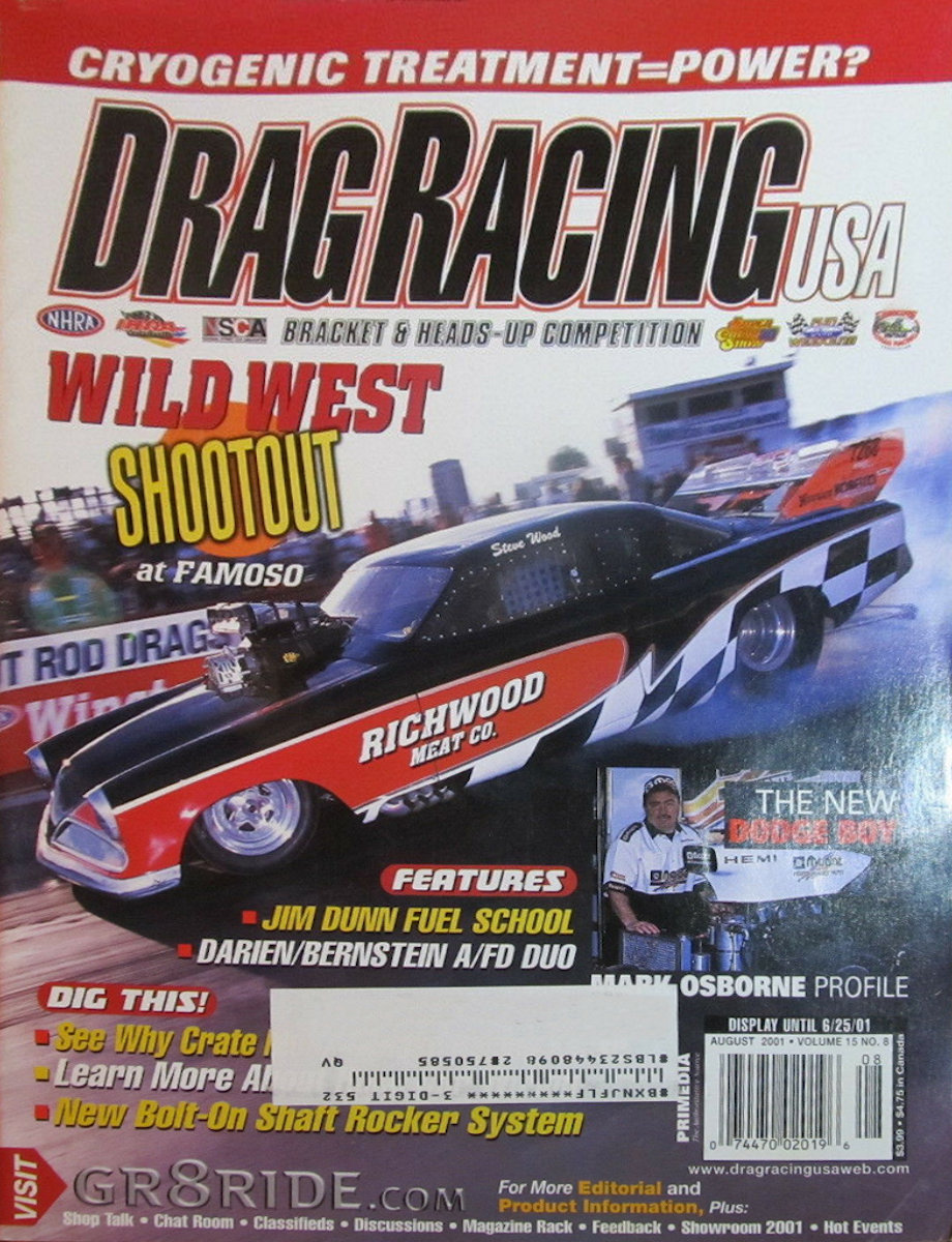 Drag Racing USA Aug August 2001
