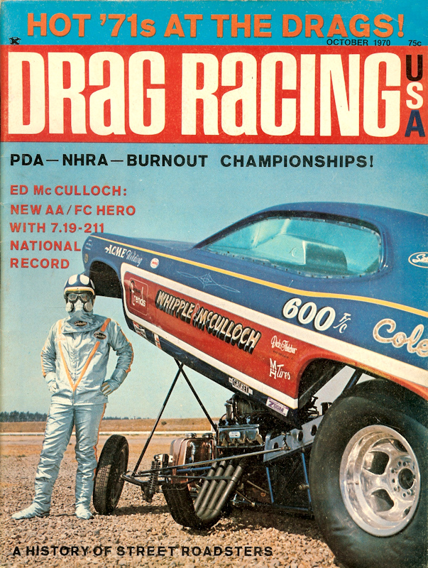 Drag Racing USA Oct October 1970