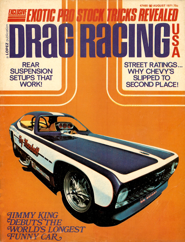 Drag Racing USA Aug August 1971 