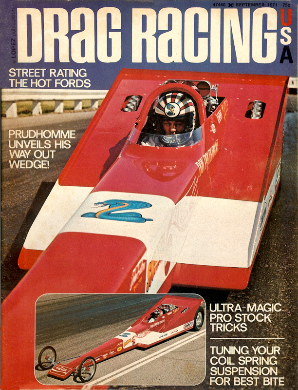 Drag Racing USA Sept September 1971
