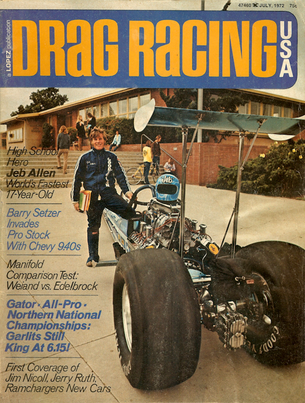 Drag Racing USA July 1972 