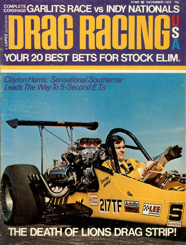 Drag Racing USA Dec December 1972 