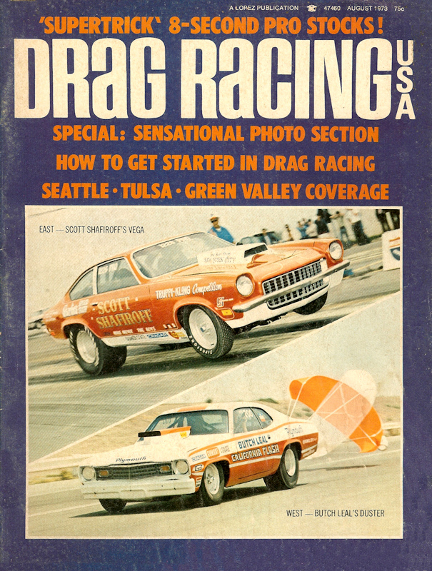 Drag Racing USA Aug August 1973 