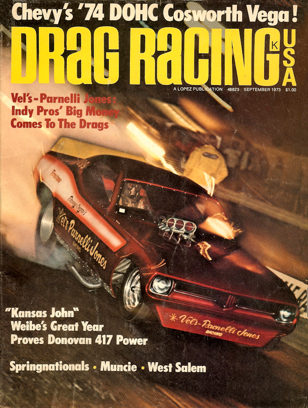 Drag Racing USA Sept September 1973