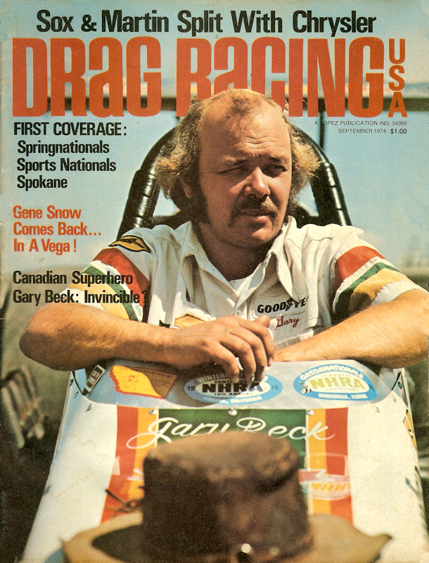 Drag Racing USA Sept September 1974