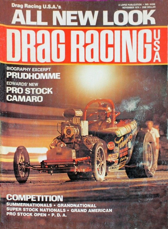 Drag Racing USA Nov November 1974 