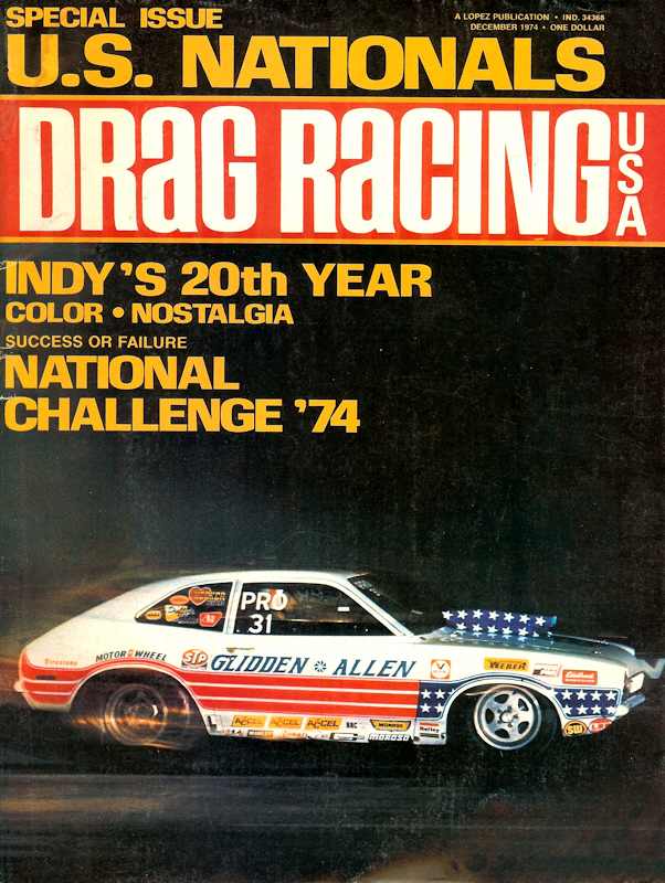 Drag Racing USA Dec December 1974 
