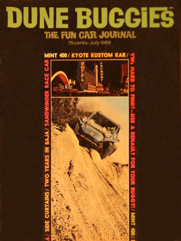 Dune Buggies July 1969 