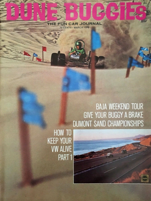 Dune Buggies Mar March 1970 